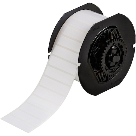 Brady B33 Series Polyester Permanent Labels 0.5in H x 2in W WT 2500/RL B33-53-489